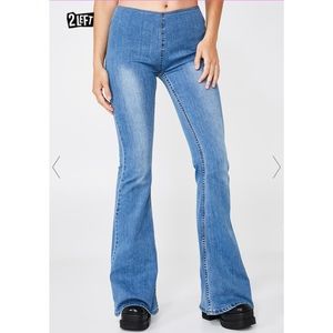 Newbury Kustom American All Star Flared Jeans